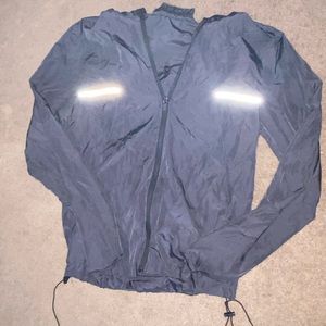 Black windbreaker from Tillys